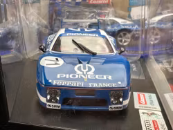 Scale 1/32 Analogue slotcar Carrera: Ferrari 512 BB LM #71 C.Pozzi