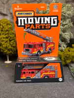 Skala 1/64 Matchbox "Moving Parts" - Seagrave Fire Truck (ca skala 1/87)