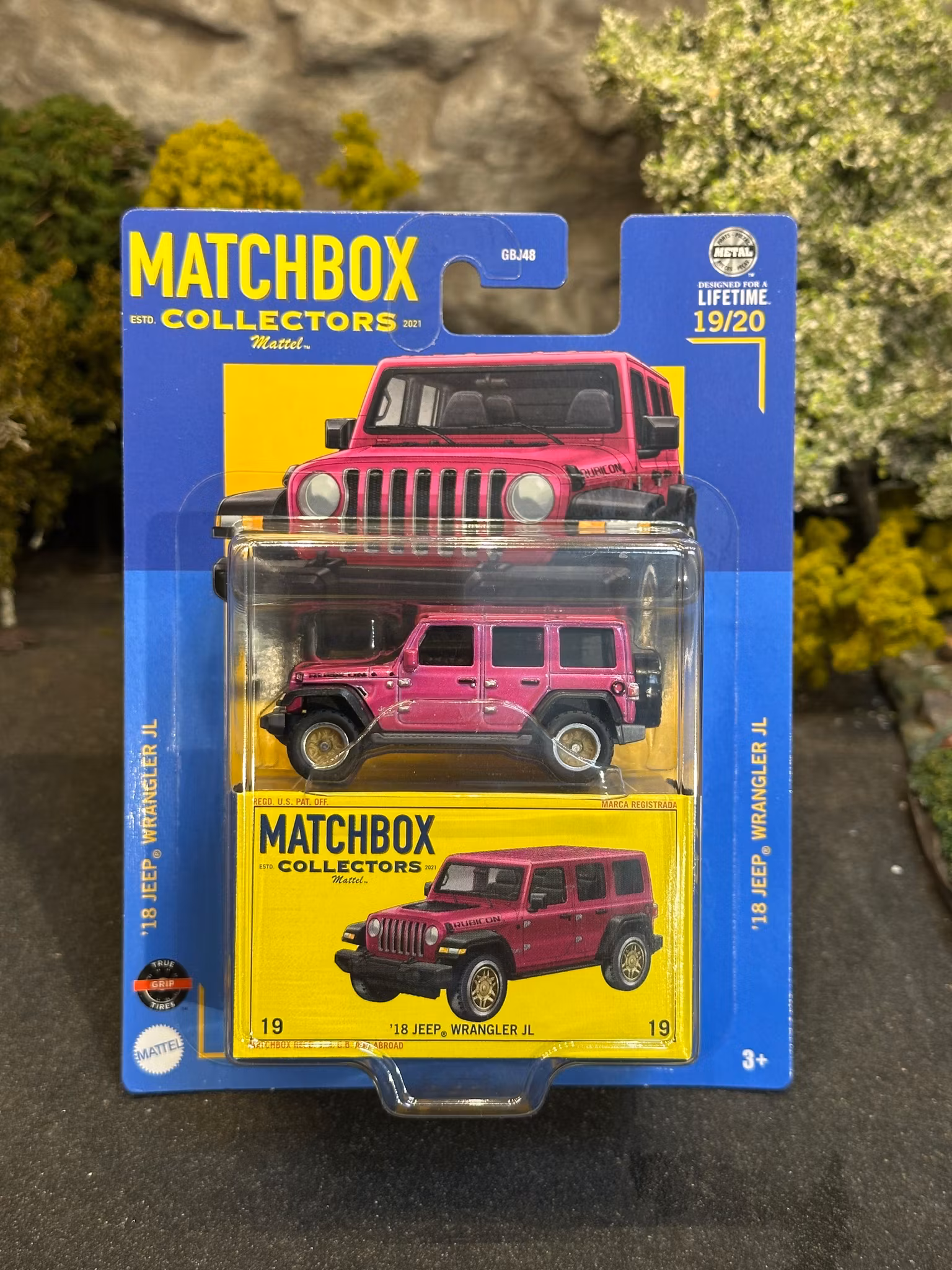 Skala 1/64 MATCHBOX Collectors Lifetime - 18' Jeep Wrangler JL