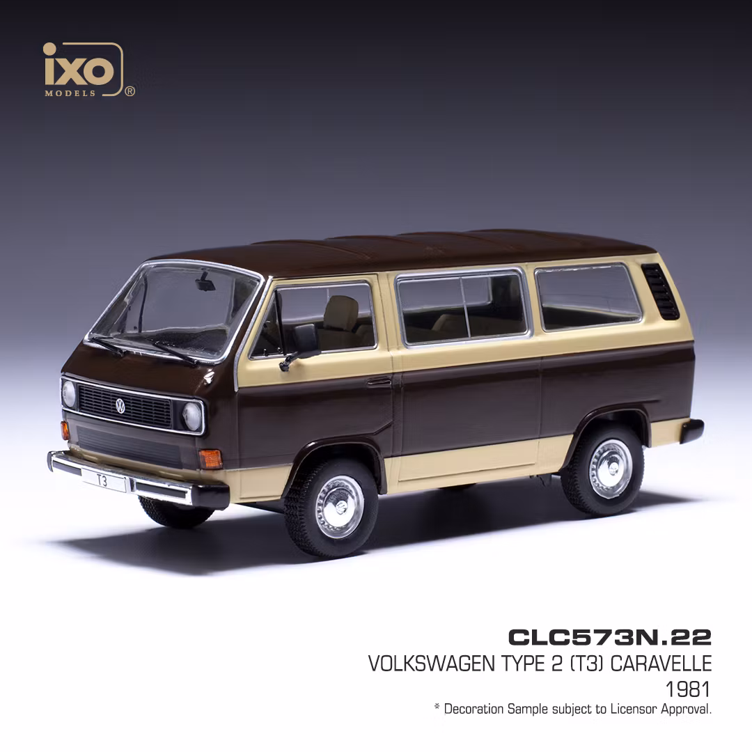 Skala 1/43 Volkswagen type 2 T3 Caravelle 1983 fr IXO Models (CLC579N.22)