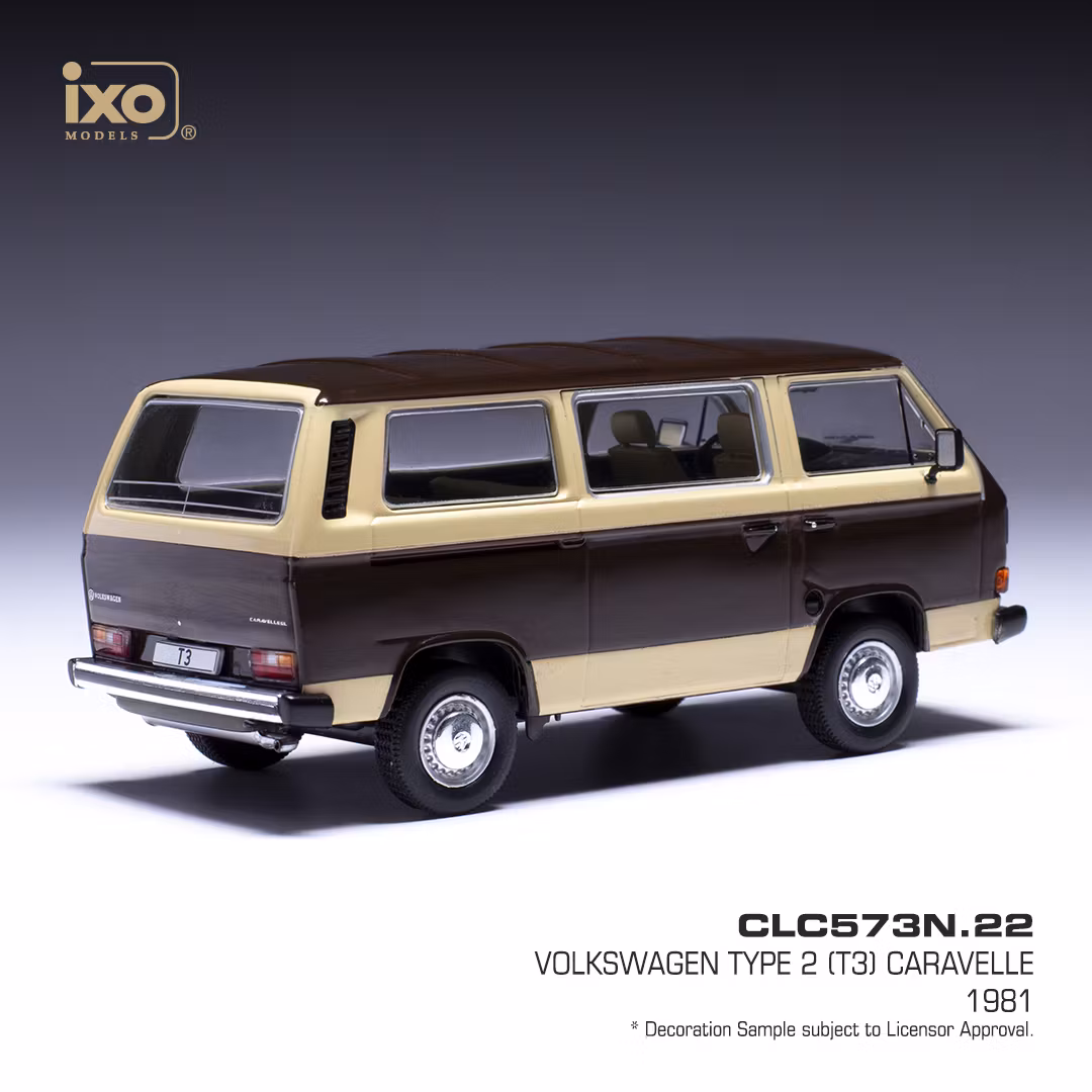 Skala 1/43 Volkswagen type 2 T3 Caravelle 1983 fr IXO Models (CLC579N.22)
