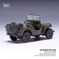 Skala 1/43 Jeep Willys MB 1943 fr IXO Models (CLC567N.22)