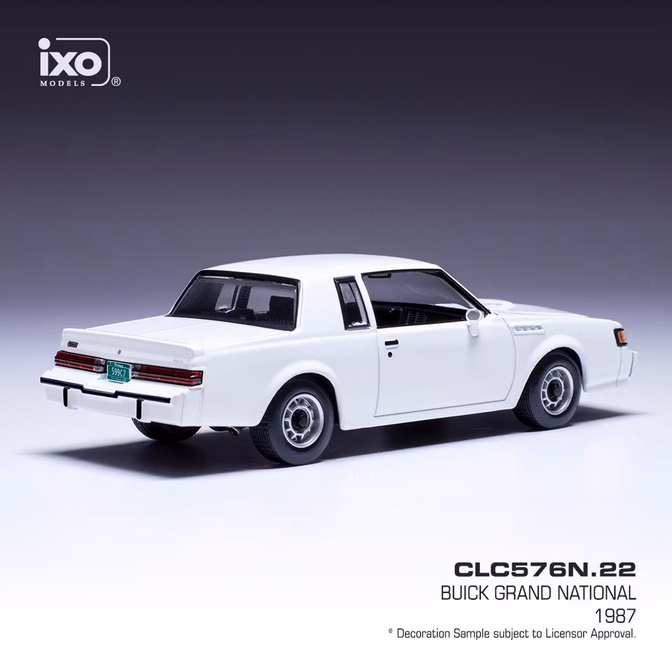 Skala 1/43 Buick Grand National 1987 fr IXO Models (CLC576N.22)