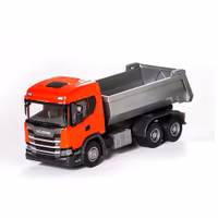 Skala 1/25 SCANIA NR DUMP TRUCK/TIPPLASTBIL, RED fr Emek