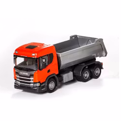 Skala 1/25 SCANIA NR DUMP TRUCK/TIPPLASTBIL, RED fr Emek