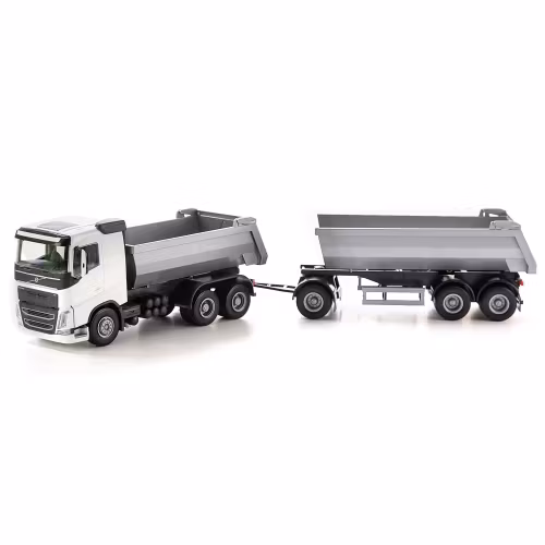Skala 1/25 VOLVO TIP & TOW, WHITE LOW CAB fr Emek