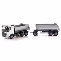 Skala 1/25 VOLVO TIP & TOW, WHITE LOW CAB fr Emek