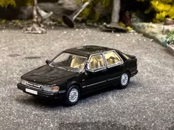 Skala 1/87 - SAAB 9000 CC, Black fr PCX87