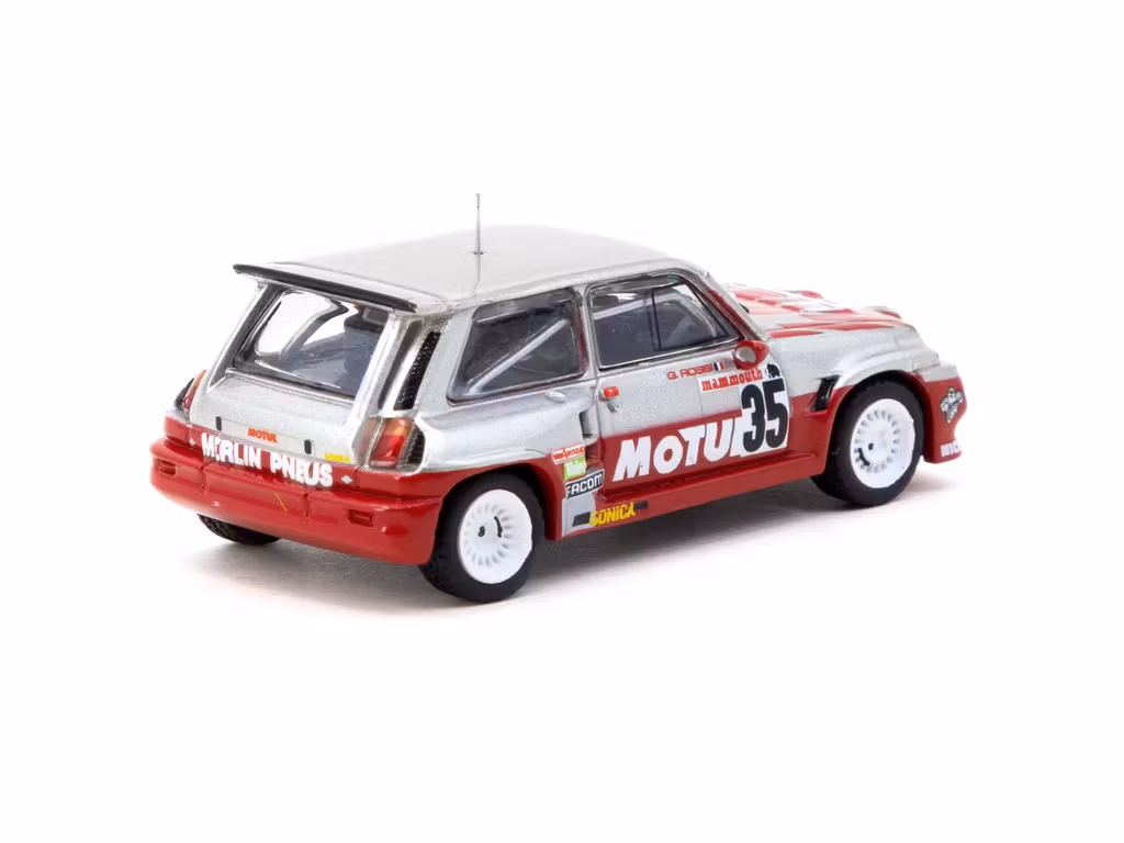 Skala 1/64 Renault 5 MAXI Turbo European Hill-Climb Championship 1987 Giovanni Rossi #35 fr Tarmac Works