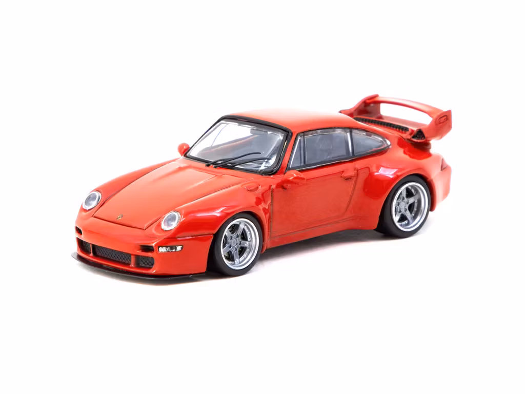 Skala 1/64 993 Remastered By Gunther Werks Red fr Tarmac Works -  ROAD64
