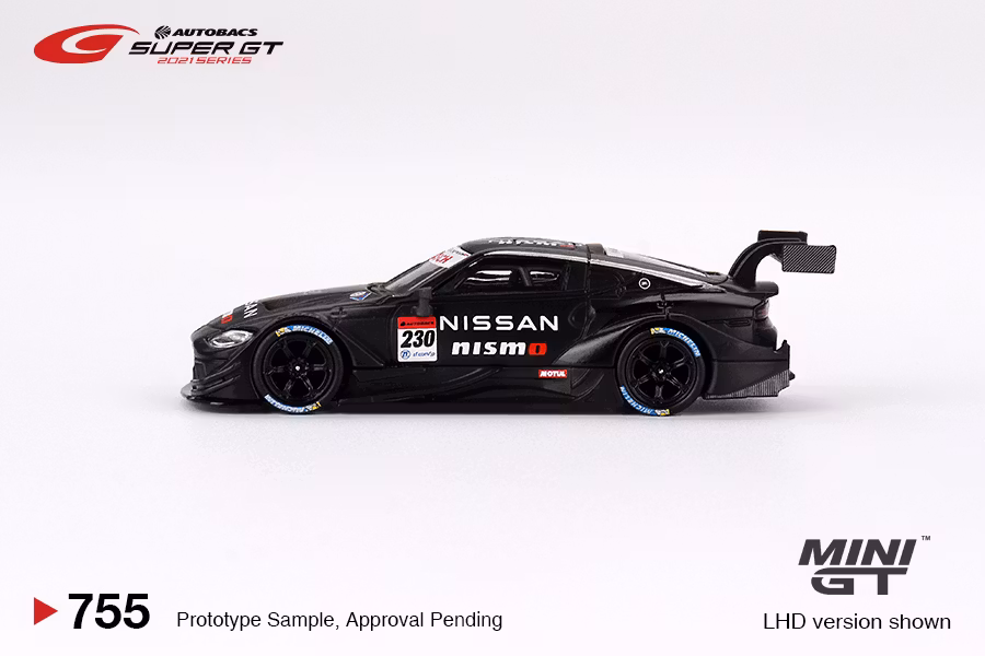 Skala 1/64 Nissan Z GT500 #230 2021 NISMO Presentation fr MINI GT (755)