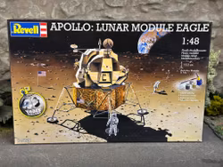 Skala 1/48 APOLLO Lunar Module Eagle, Plastic building kit fr Revell "Jubileumsmodell"