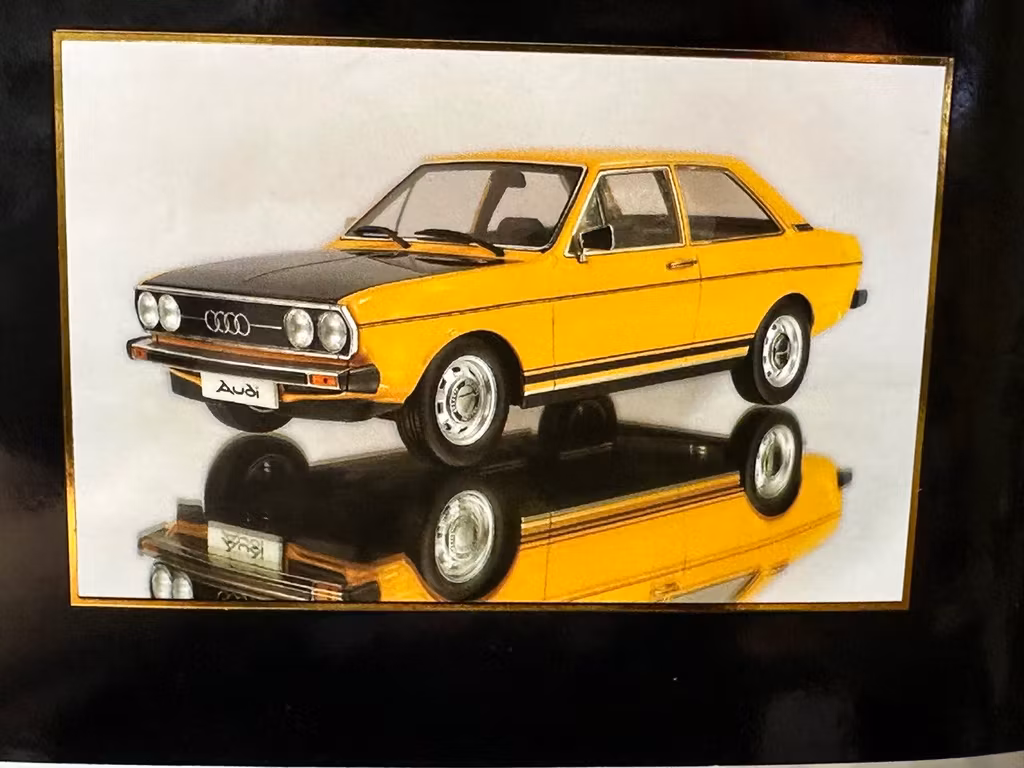 Skala 1/18 Audi 80 GT/E Orange fr KK-scale 1 of 1500 pcs