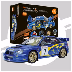 Skala 1/8 Subaru Impreza Solberg/Mills in metal, w light, etc. fr Ixo Collections - Diamant8