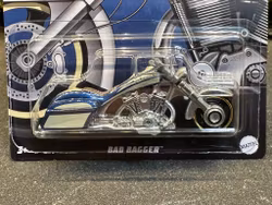 Skala 1/64 Hot Wheels - Motorcycle Club: Bad Bagger