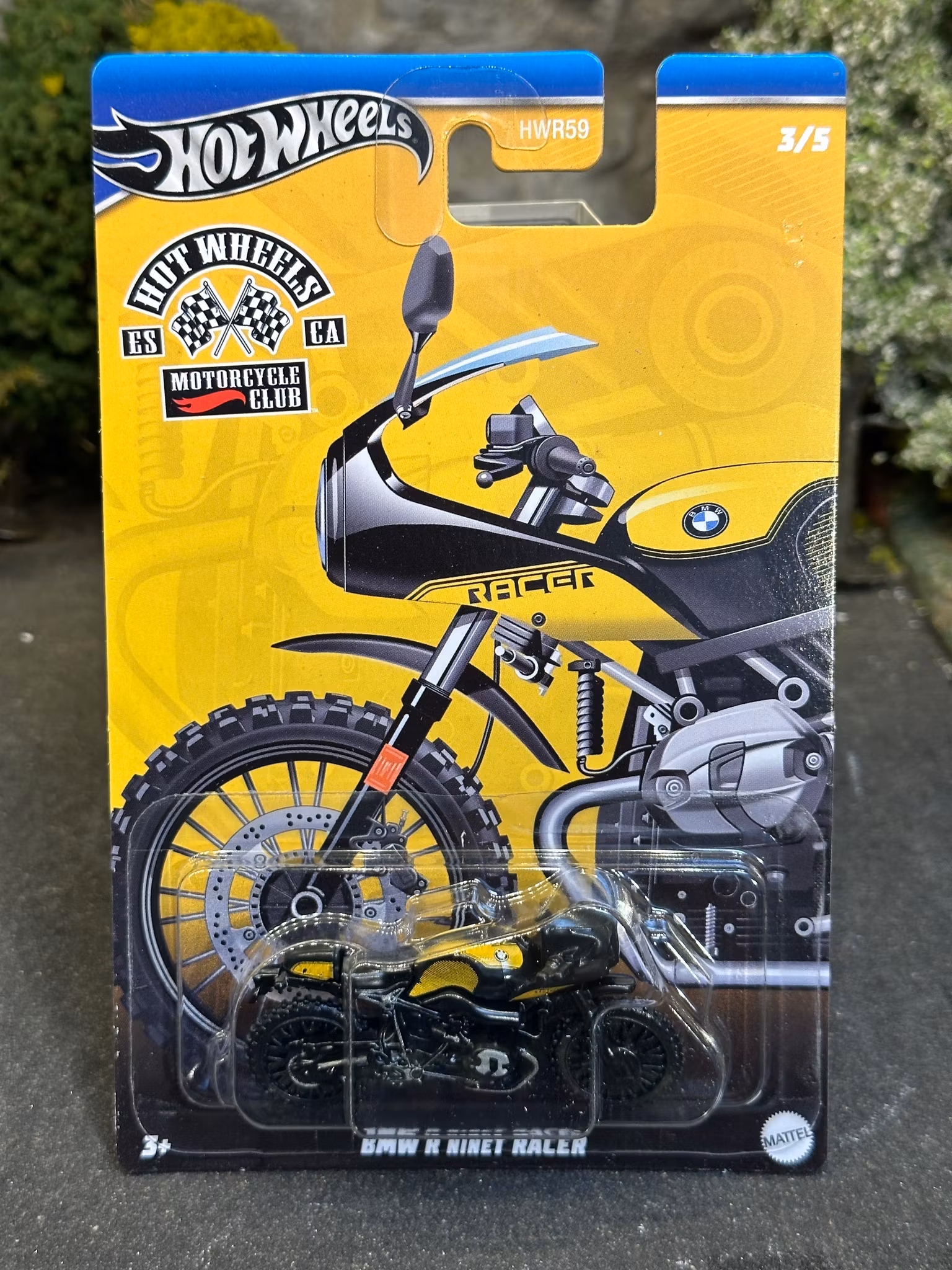 Skala 1/64 Hot Wheels - Motorcycle Club: BMW R nineT Racer