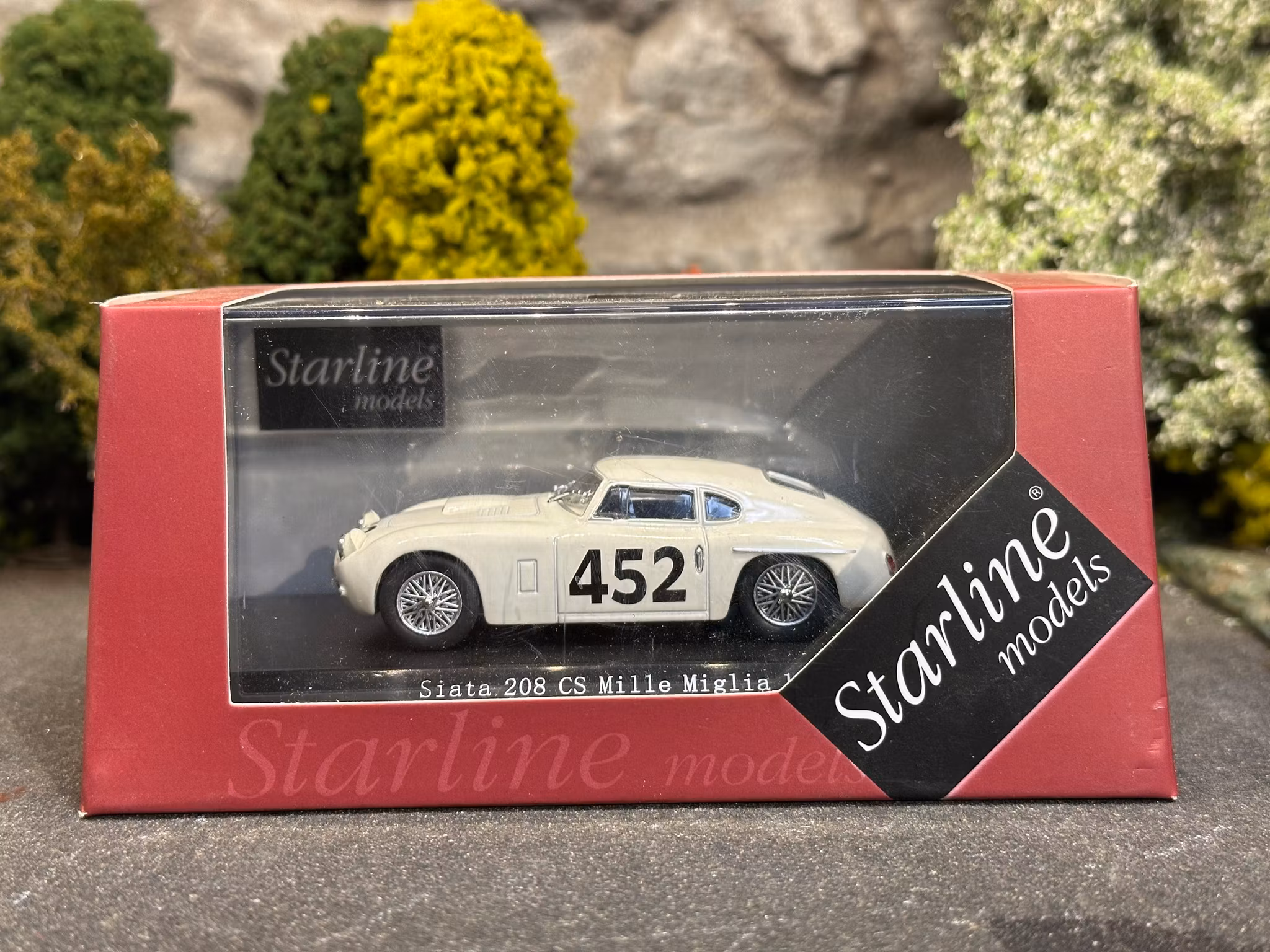 Skala 1/43 Siata 208 CS Mille Miglia 1953 Stazzi - Melocci fr Starline