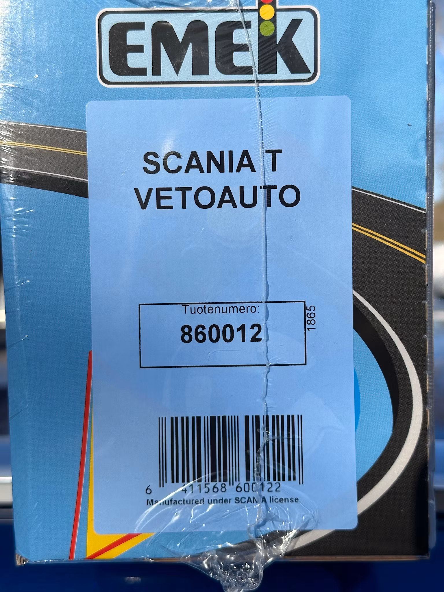 Skala 1/25 SCANIA T Zeppelin Cat, Dragare/Tarctor fr Emek 860012