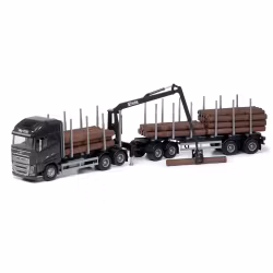 Skala 1/25 Timmerbil/Timber Truck VOLVO FH16/750, Dark grey fr Emek