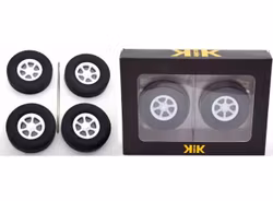 Skala 1/18 Wheel/Tyre Set Trilex Tyres and Rims fr Road Kings / KK-scale
