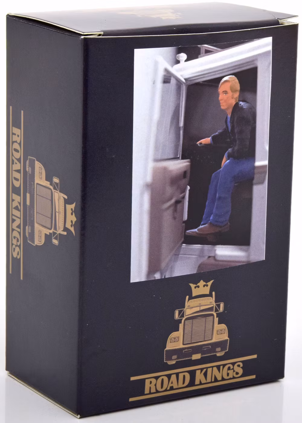 Skala 1/18 Figure: Trucker Günther sitting in Truck - ROAD KING - KK-Scale