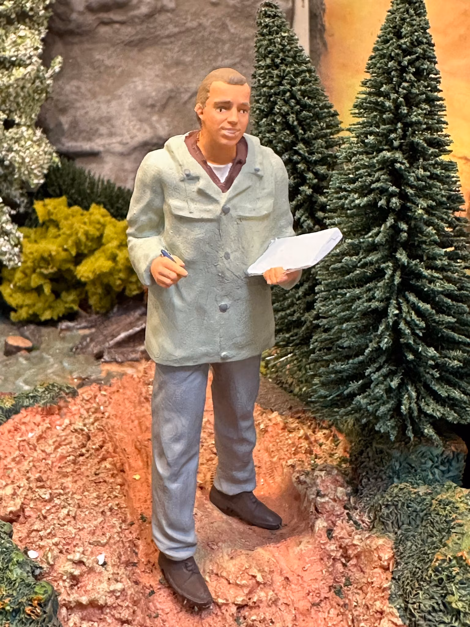 Skala 1/18 Figure: Spediteur Standing - ROAD KING - KK-Scale