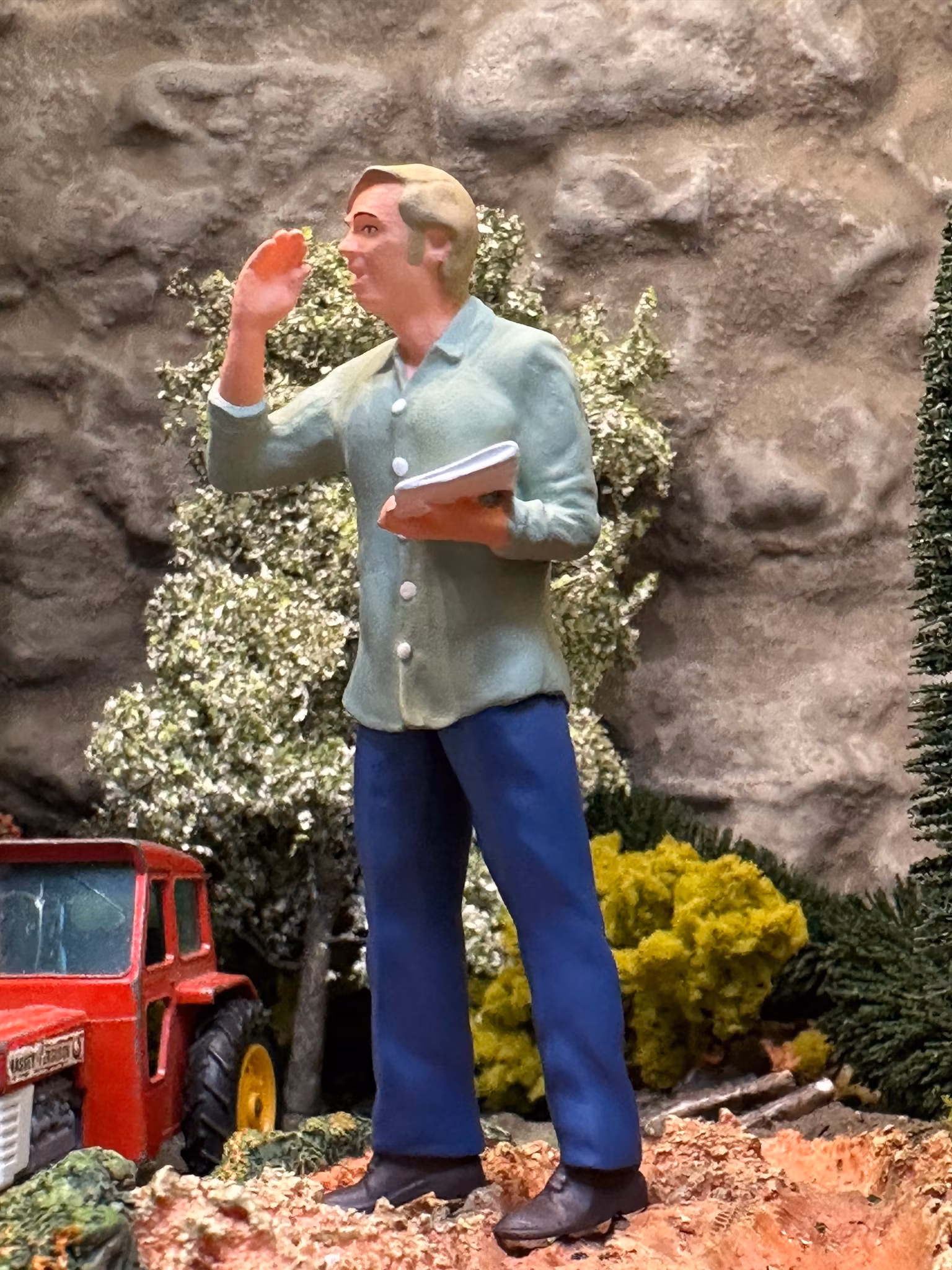 Skala 1/18 Figure: Trucker Gunther Standing - ROAD KING - KK-Scale