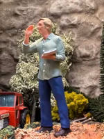 Skala 1/18 Figure: Trucker Gunther Standing - ROAD KING - KK-Scale