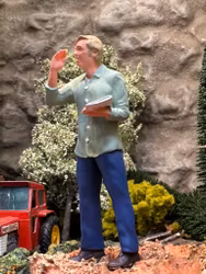 Skala 1/18 Figure: Trucker Gunther Standing - ROAD KING - KK-Scale