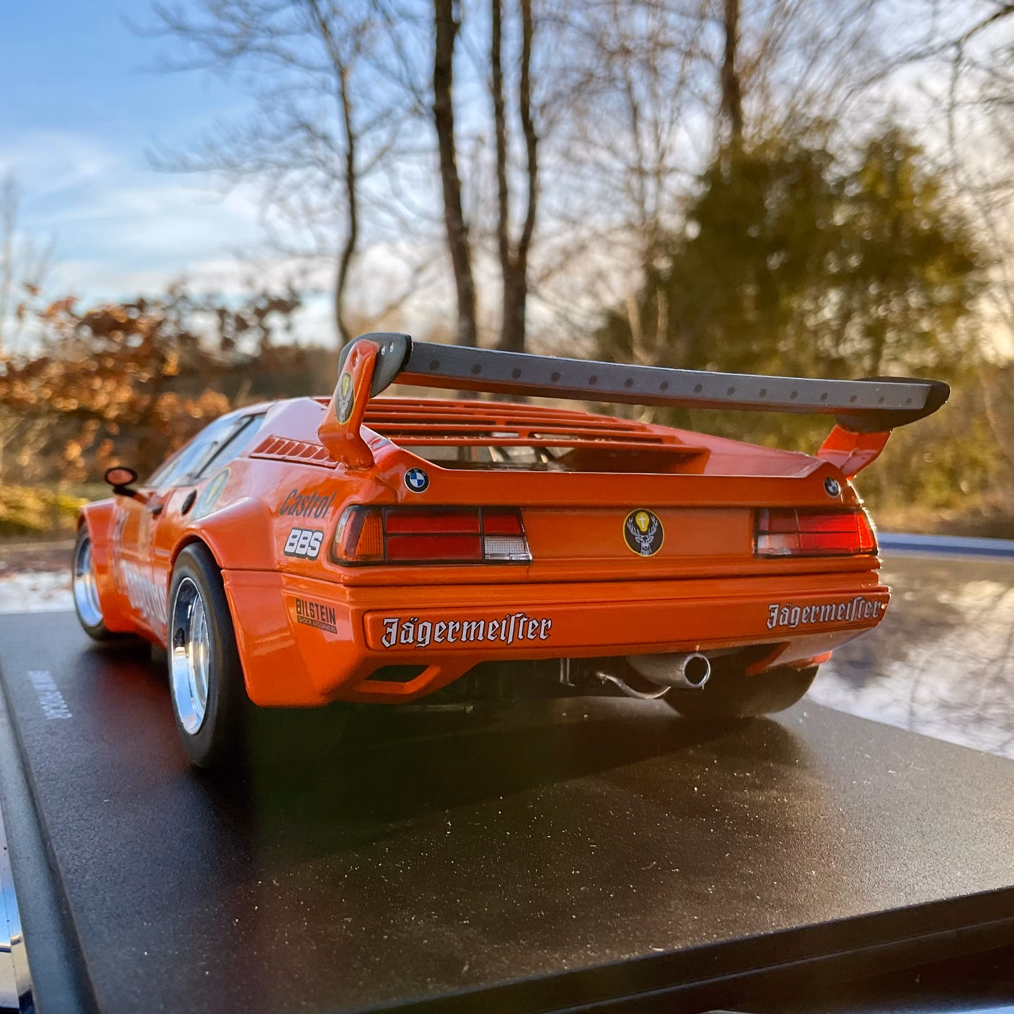 Skala 1/18 BMW M1 Procar, DRT Nürburgring, Kurt König fr WERK83