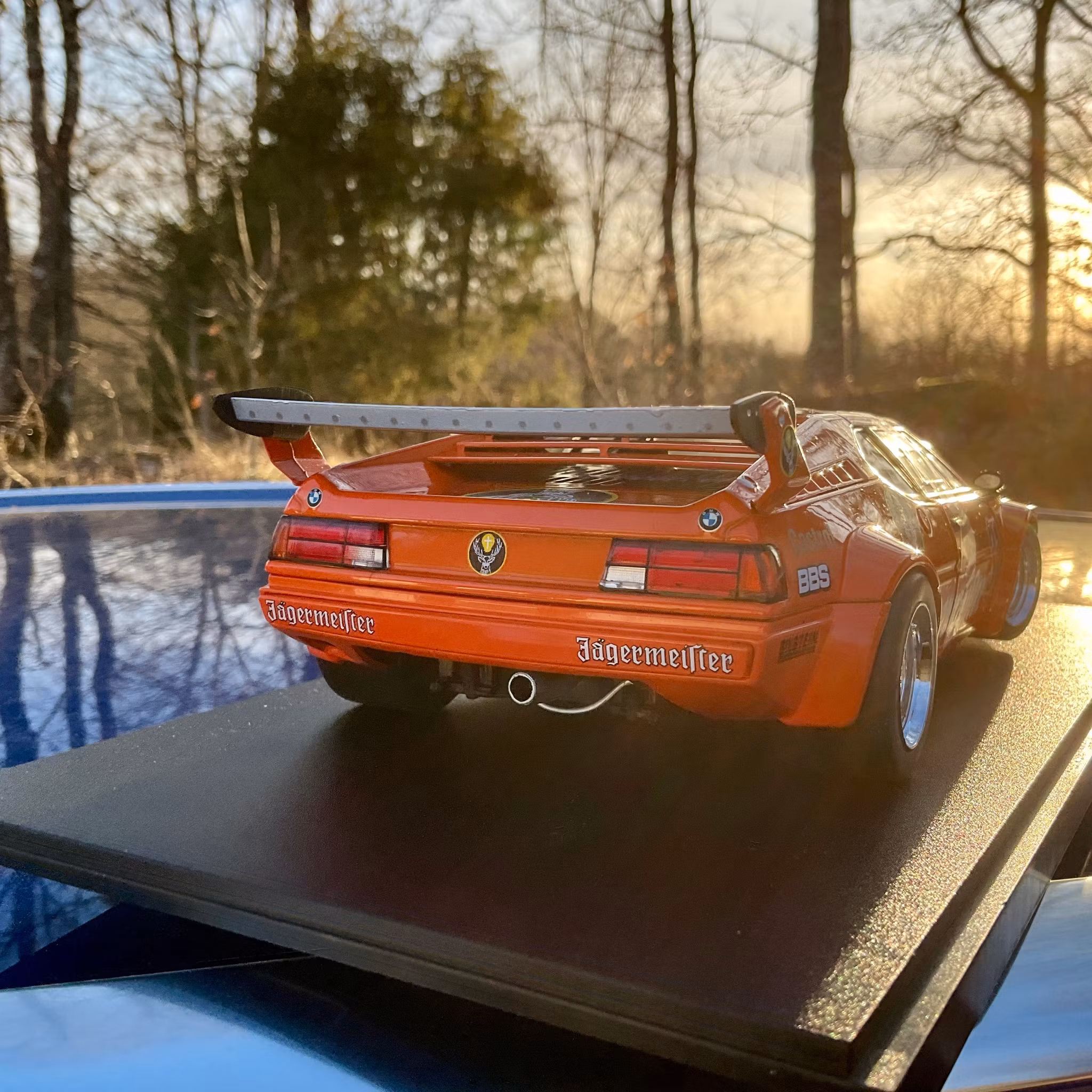 Skala 1/18 BMW M1 Procar, DRT Nürburgring, Kurt König fr WERK83