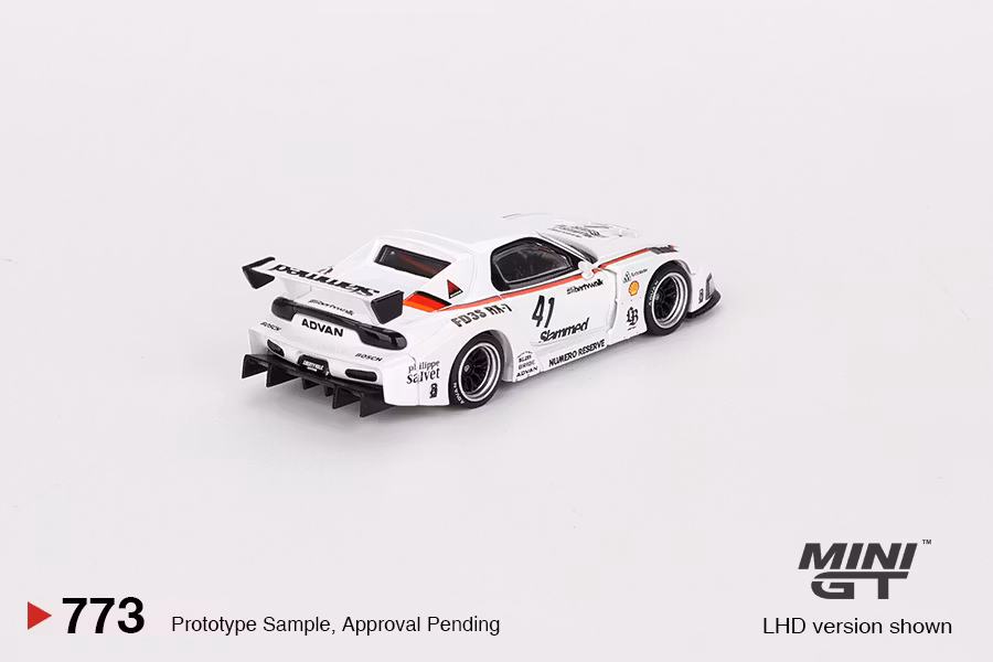 Skala 1/64 MAZDA RX-7 LB-Super Silhouette #41 Numero Reserve fr MINI GT (773)