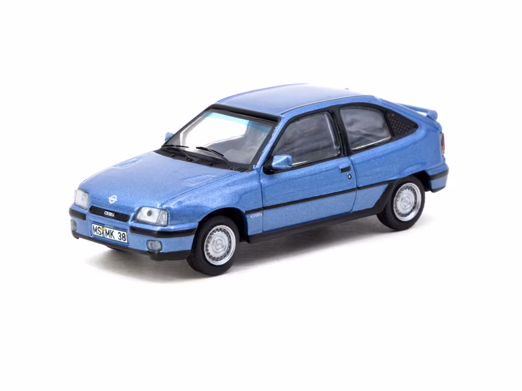 Skala 1/64 Opel Kadett GSi Blue met. fr Tarmac Works - GLOBAL64