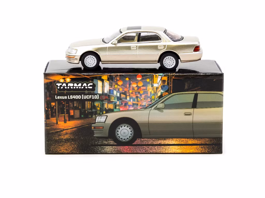 Skala 1/64 Lexus LS400 Champagne Beige Metallic fr TARMAC works