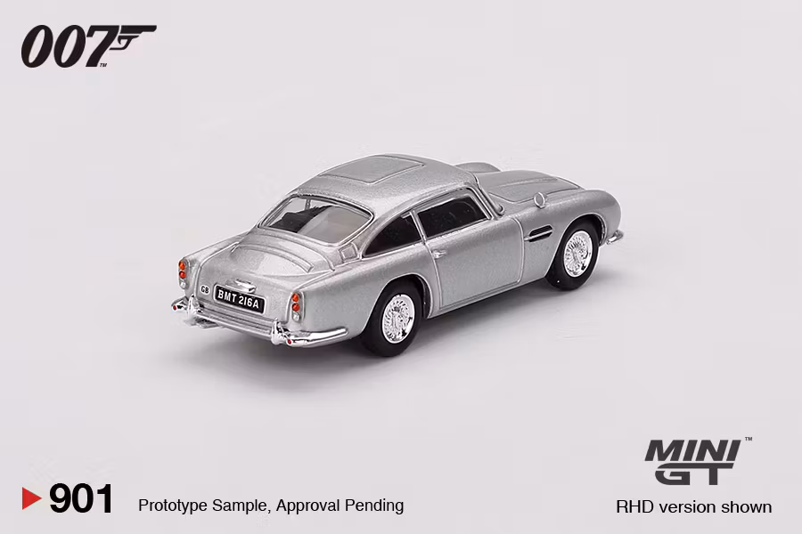 Skala 1/64 Aston Martin DB5 “Thunderball” fr MINI GT (901 007E)