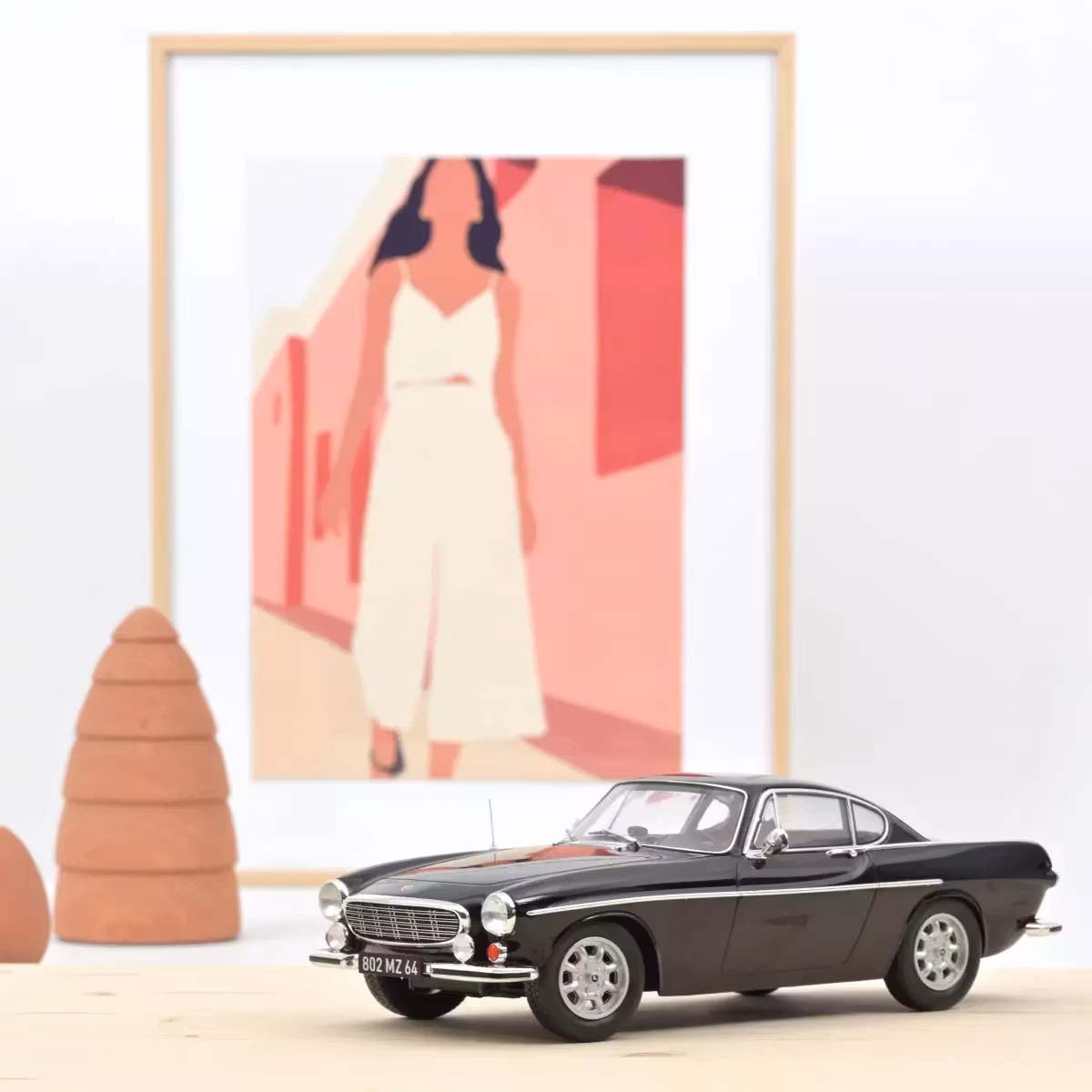 Skala 1/18 Volvo 1800 S 1967 Black fr Norev, Limited edition 400pcs