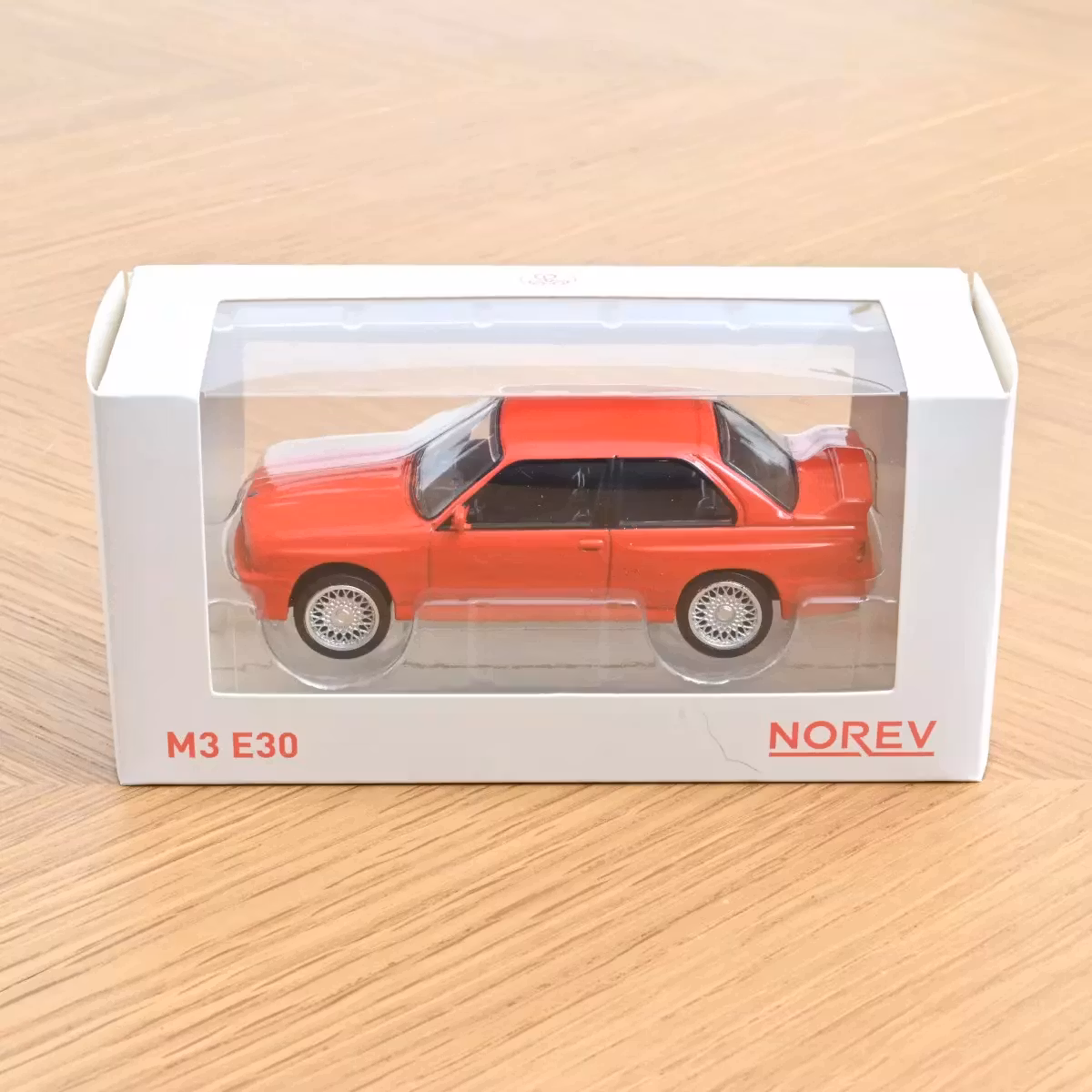 Skala 1/43 BMW M3 E30 1986, Red fr NOREV