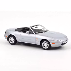 Skala 1/18 Mazda MX-5 Miata 1989, Silver fr NOREV