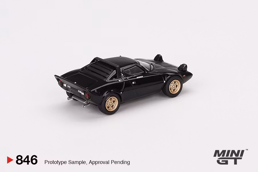 Skala 1/64 Lancia Stratos HF Stradale Nero fr MINI GT (846)
