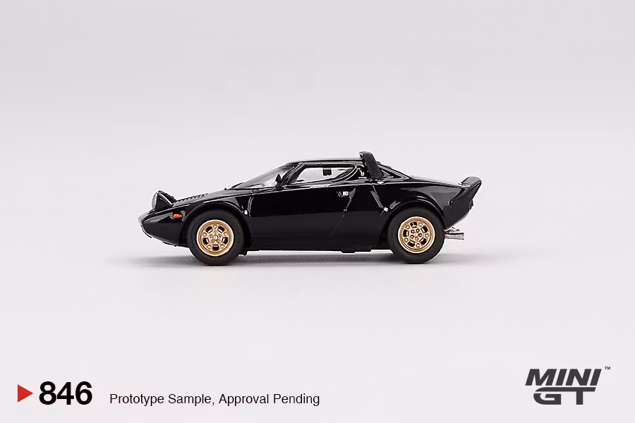Skala 1/64 Lancia Stratos HF Stradale Nero fr MINI GT (846)