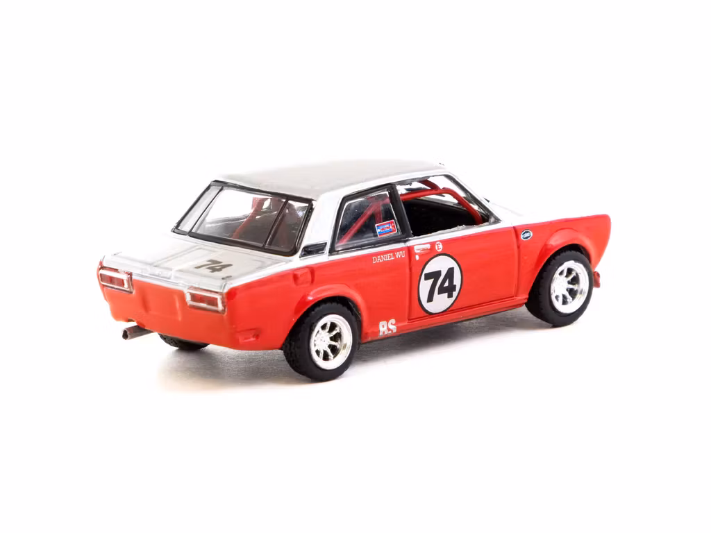 Skala 1/64 Datsun 510 Trans-Am B-Sedan 2.5 Challenge 2023 Daniel Wu fr TARMAC WORKS