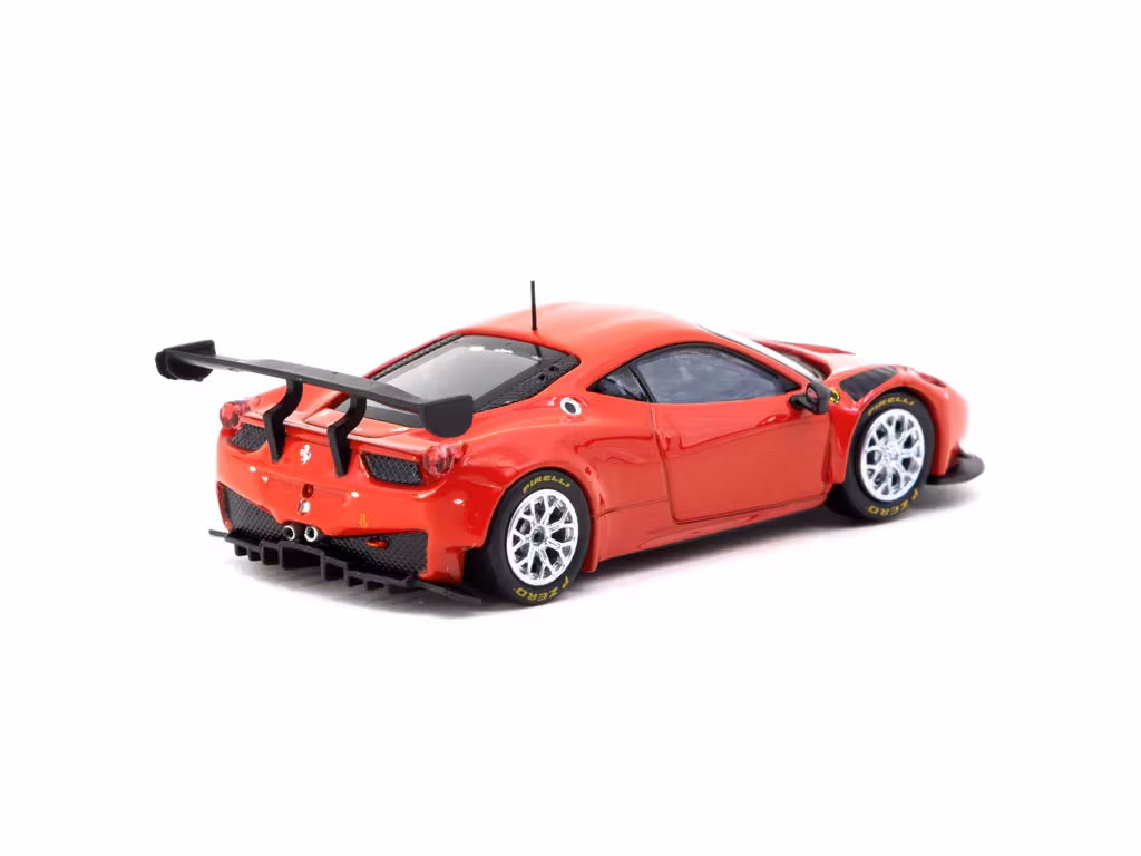 Skala 1/64 Ferrari 458 Italia GT3, Red fr Tarmac Works -  ROAD64