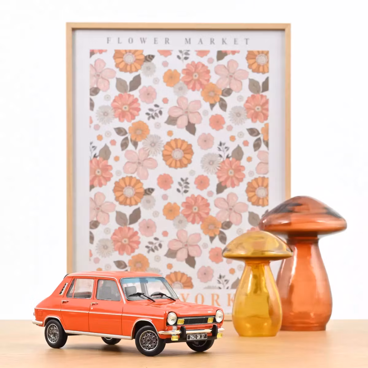 Skala 1/18 Simca 1100 TI 1974 Sumatra Red fr Norev