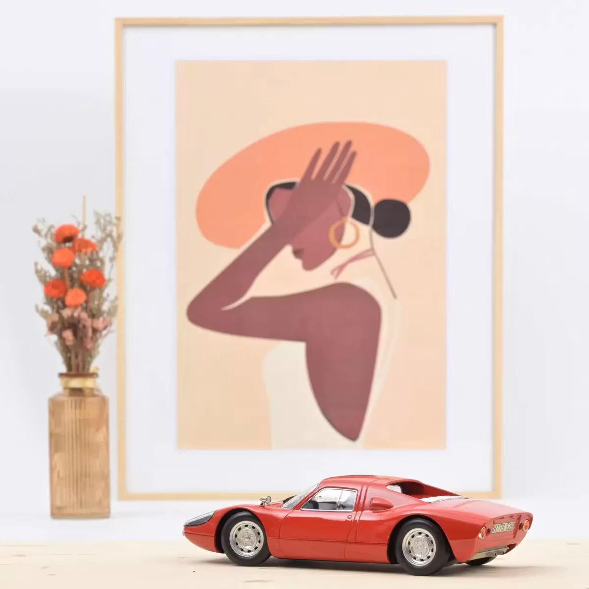 Skala 1/18 Porsche 904 GTS 1964 Red fr Norev