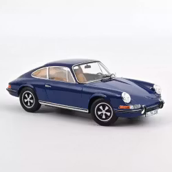 Skala 1/18 Porsche 911 S 1969 Blue fr Norev