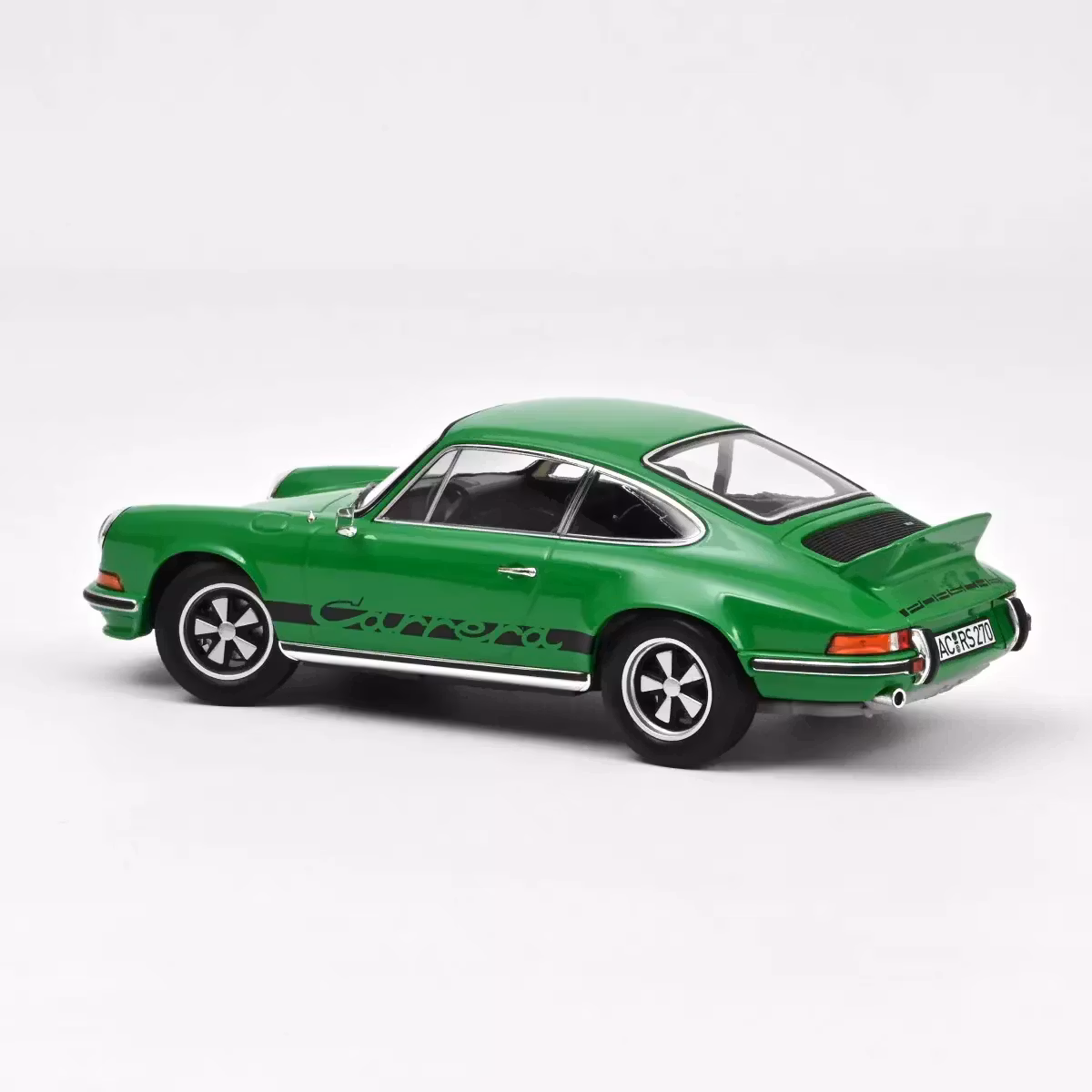 Skala 1/18 Porsche 911 RS 1973 Green with black deco fr Norev