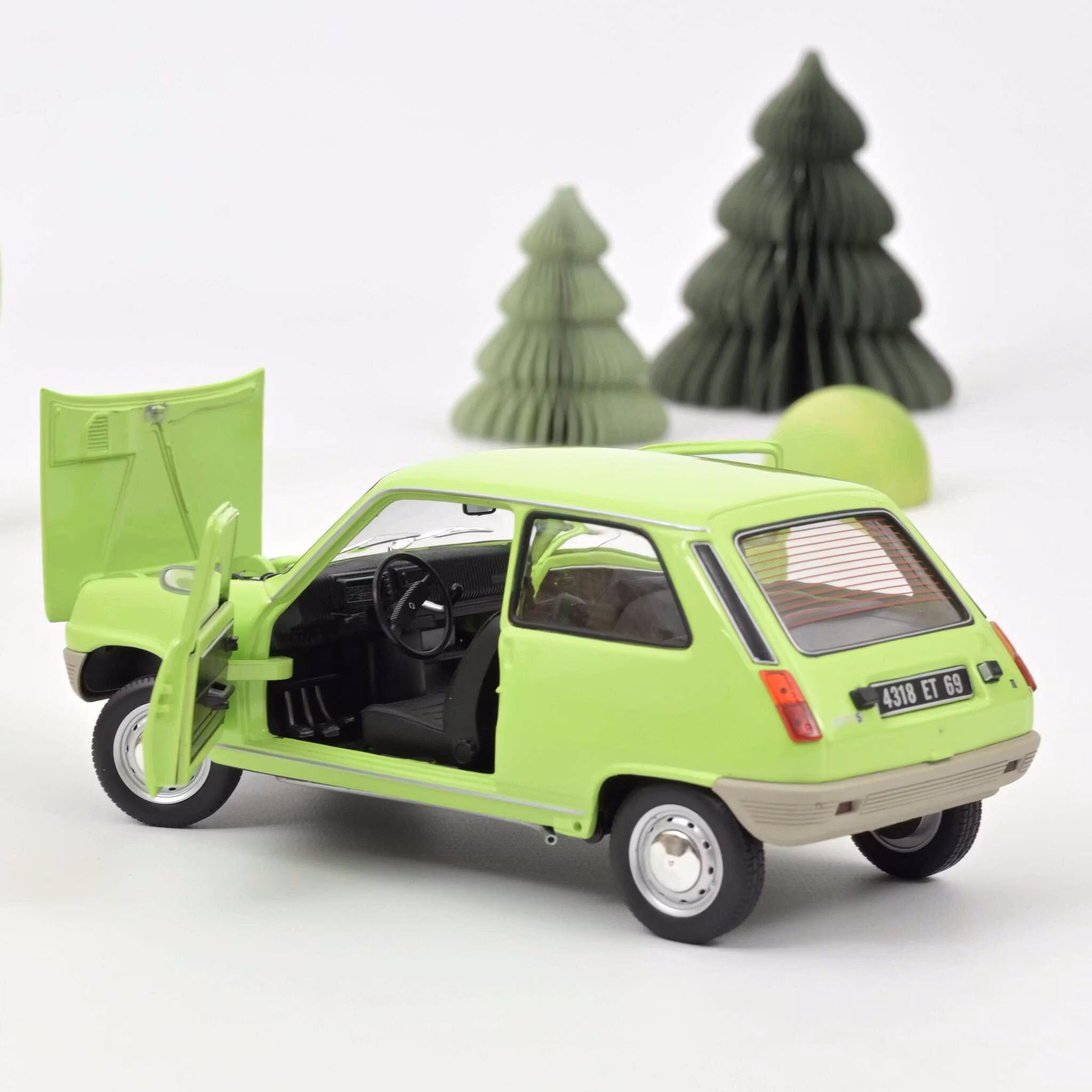 Skala 1/18 Renault 5 1972 Light Green fr Norev