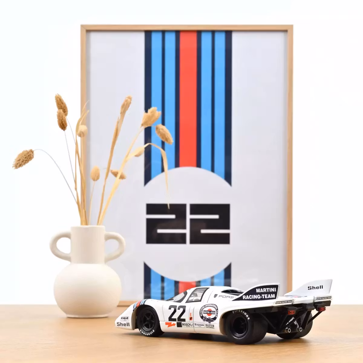 Skala 1/18 Porsche 917K 1971 24H Le Mans Marko/Van Lennep Winner fr Norev