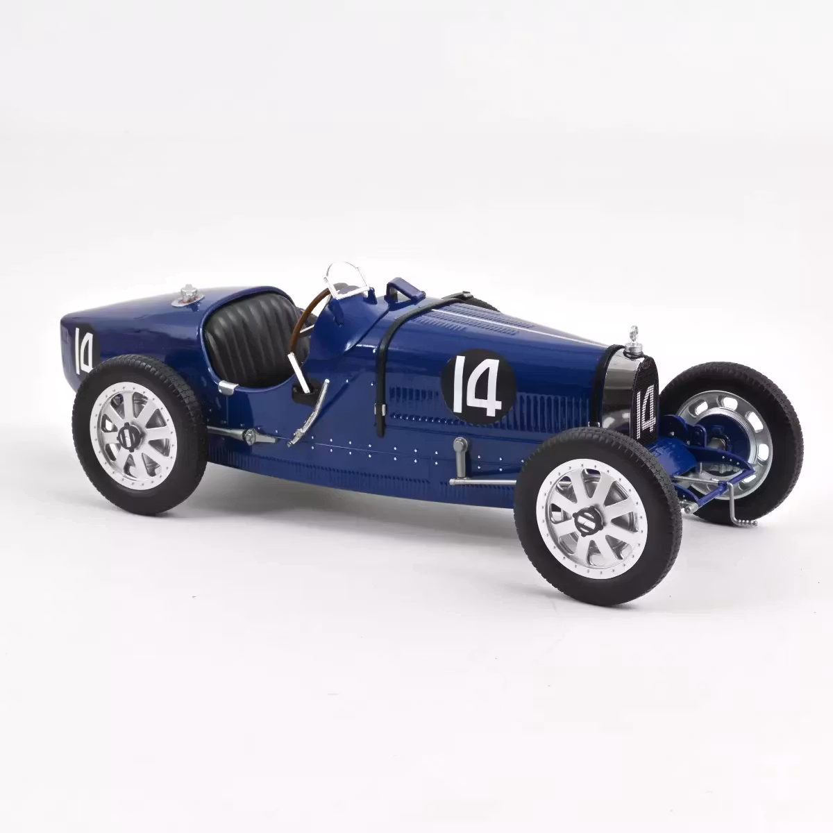Skala 1/12 Bugatti T35 1925 Dark Blue fr Norev