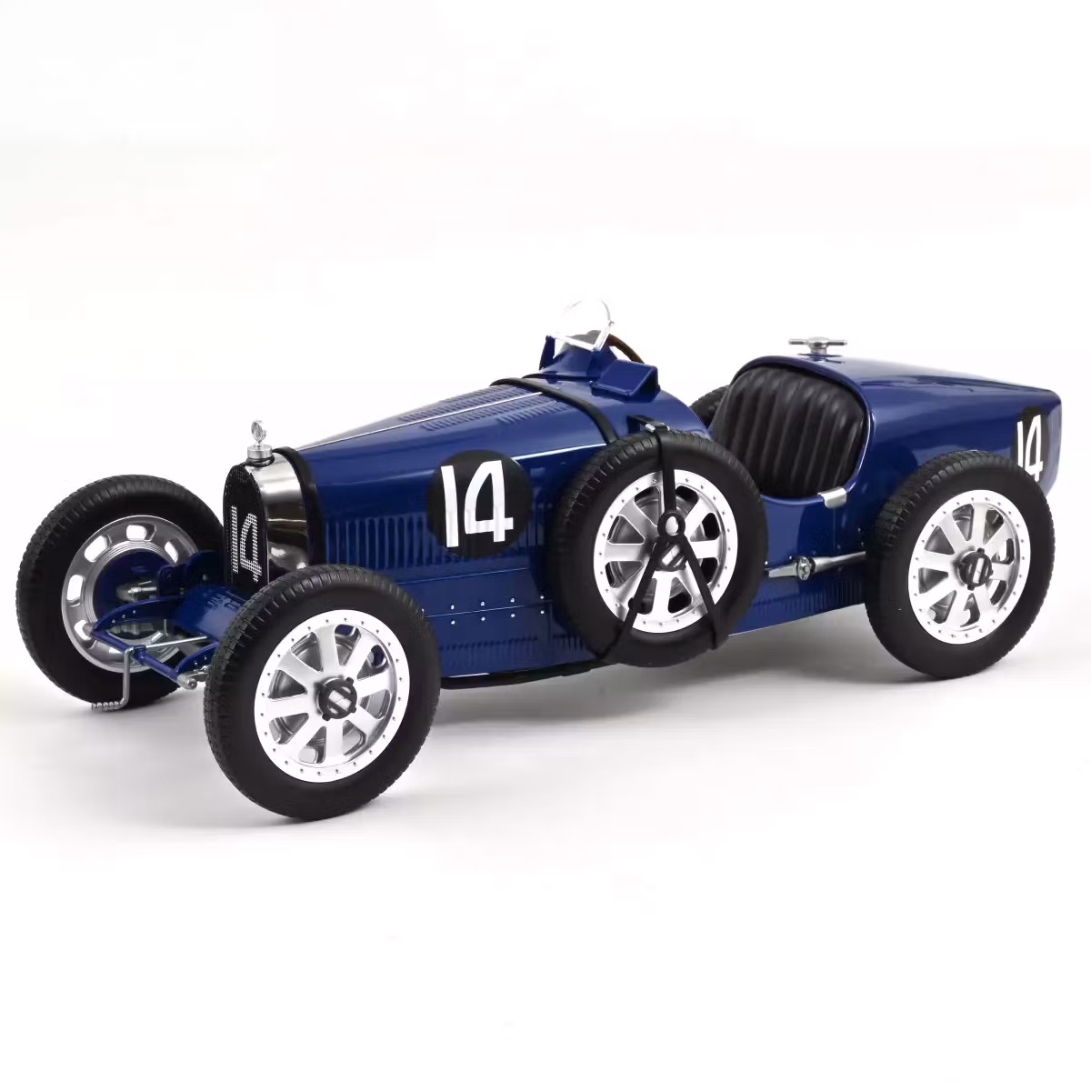 Skala 1/12 Bugatti T35 1925 Dark Blue fr Norev